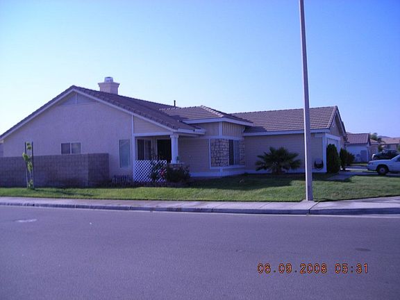 front of the house
