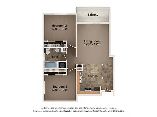 Floor plan Redwood