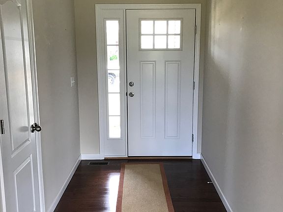 Entry with Hardwood Floors