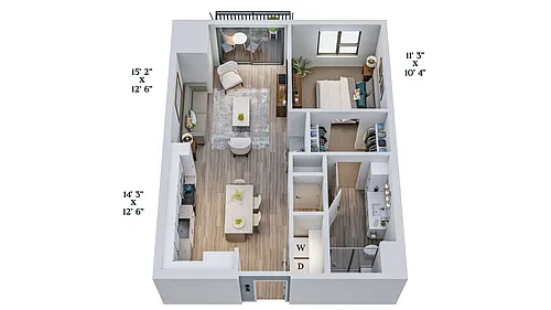 Floor plan B7