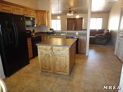 Kitchen to living area