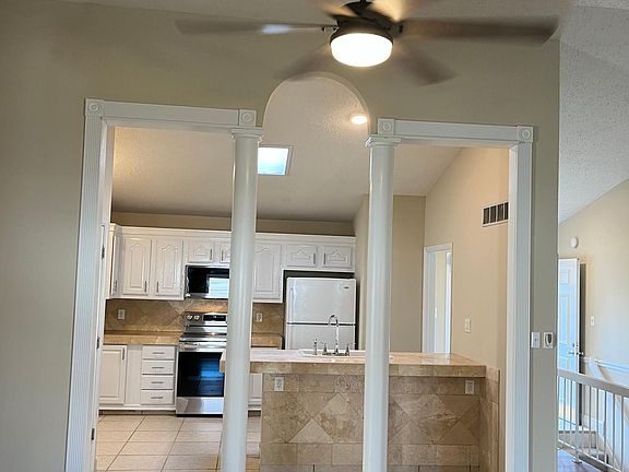 Vaulted kitchen