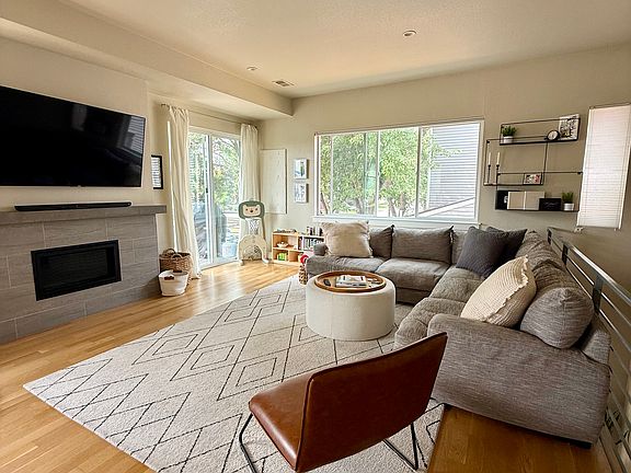 Living room. Tons of natural light. Southern facing.