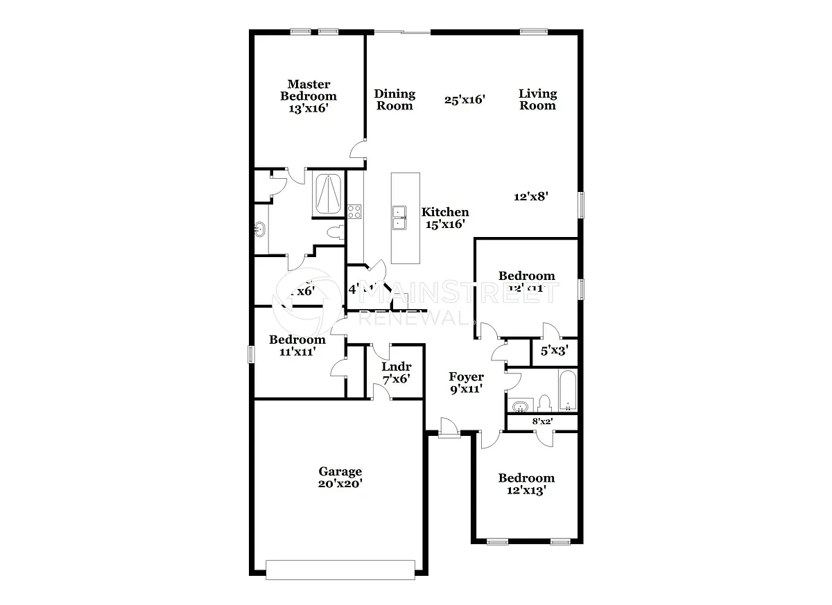 Floor Plan - 333 Hidden Lake Loop