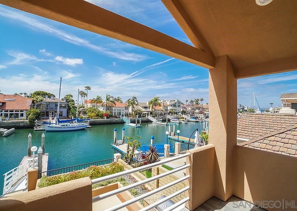 Master bedroom balcony with view.