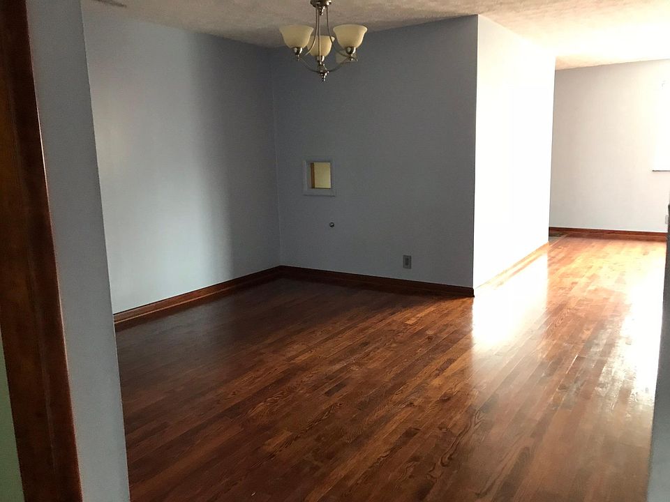 Open dining and living room