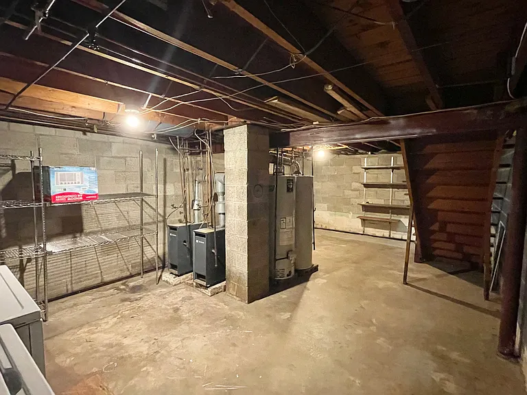 Private basement with laundry and storage