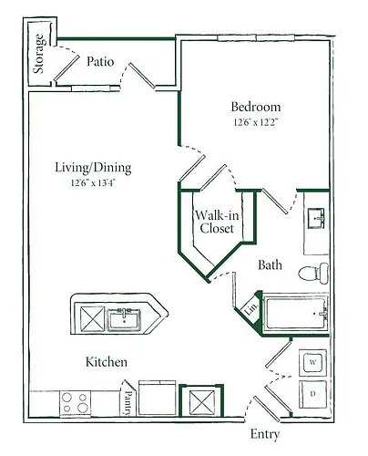 Floor plan HD-A2B