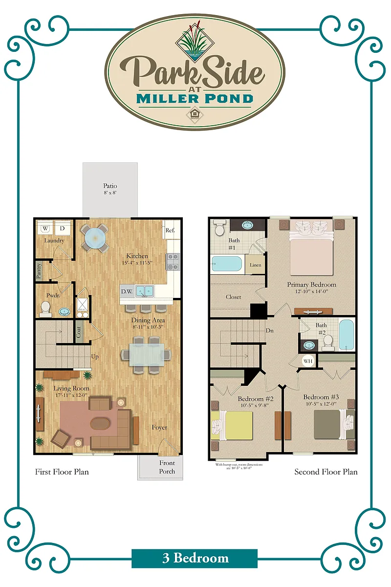 Floor plan 3 Bedroom