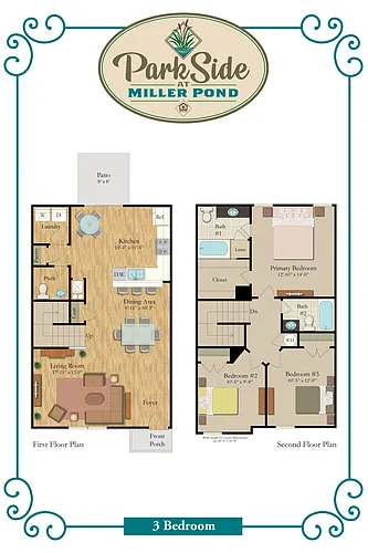 Floor plan 3 Bedroom