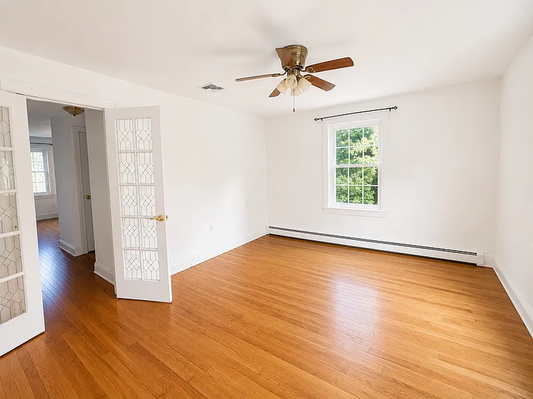 Downstairs bedroom/office (pictured empty)