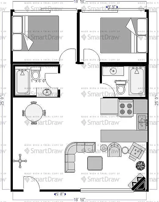 2 bed, $2,995 — Photo 1