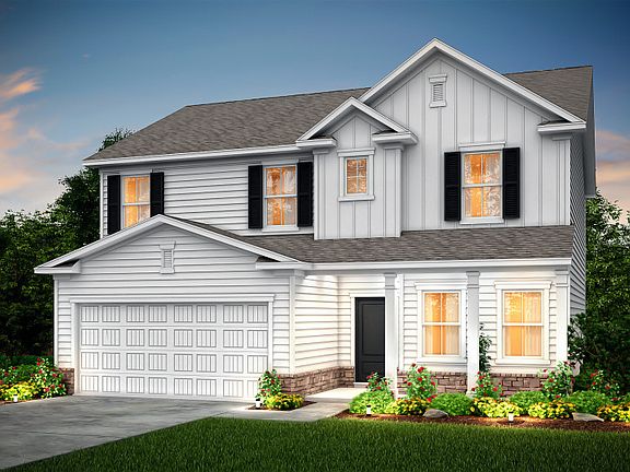 Aspire Exterior LC2H with front porch and stone Detail