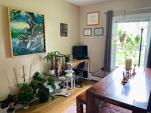 Dining area. Another storage closet not pictured.