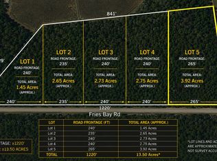 LOT 5 Fries Bay Rd., Loris, SC 29569