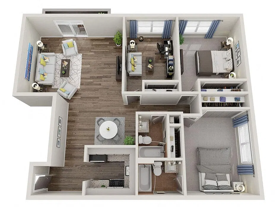 Floor plan B6