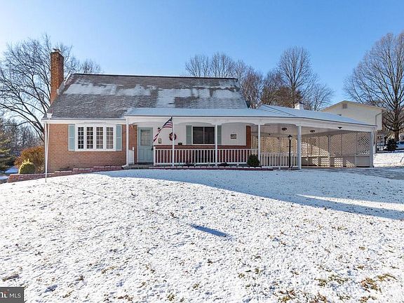 Curb appeal with welcoming front porch