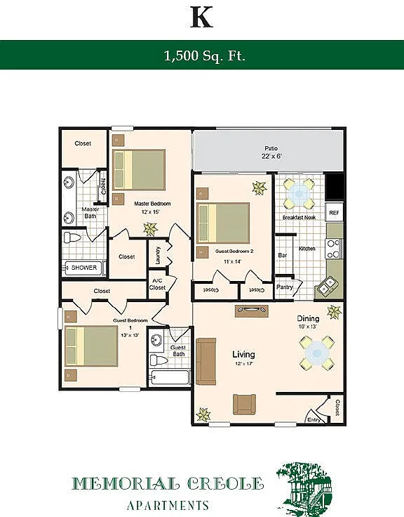 Floor plan K1