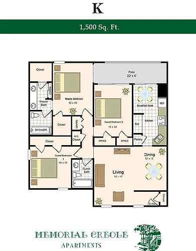 Floor plan K3