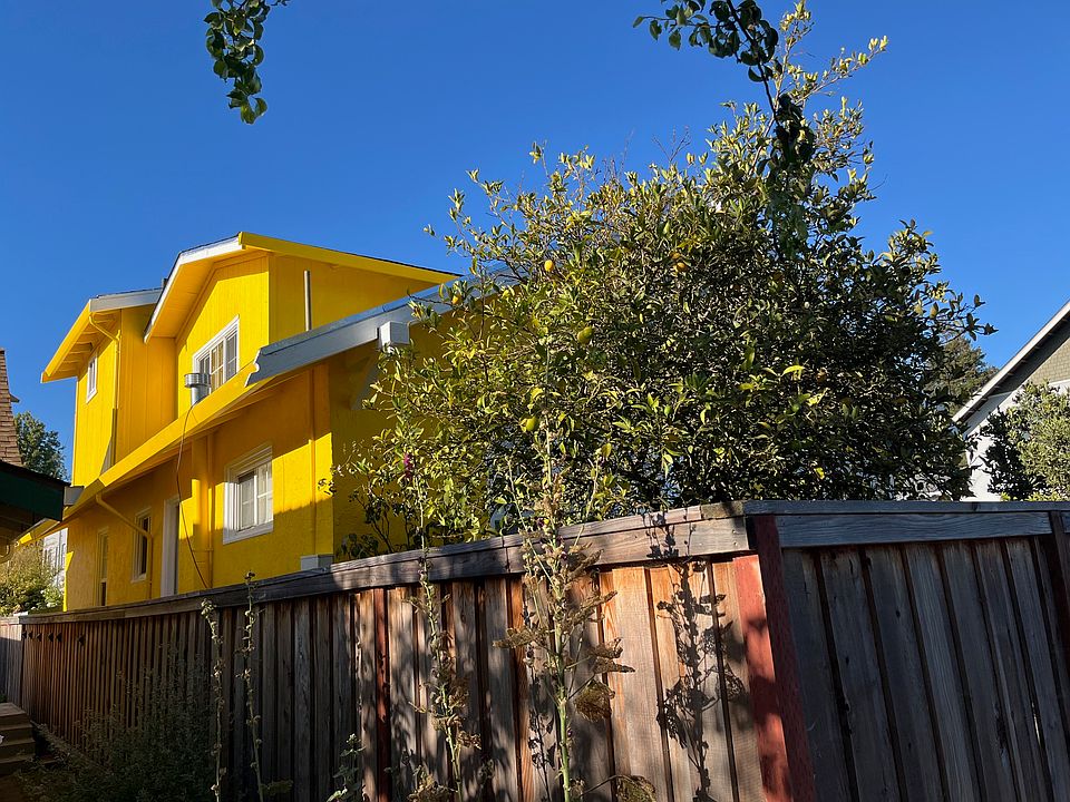 Right side of the house.