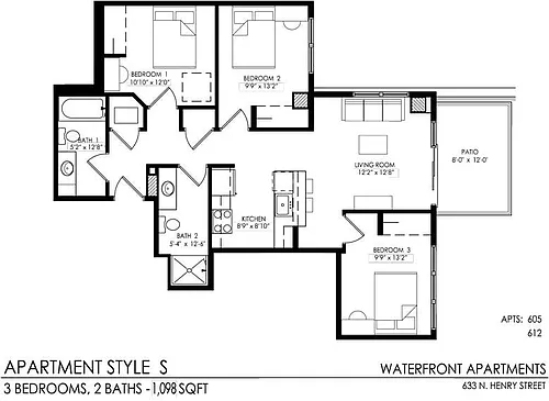 Floor plan S