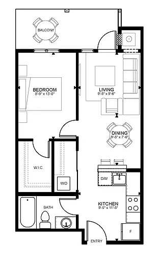 Floor plan 415