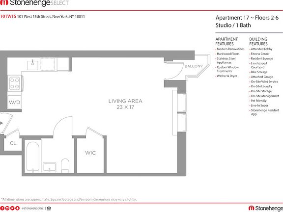 2nd image of 101 W 15th St APT 517