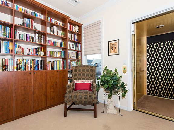 Library w/private Elevator