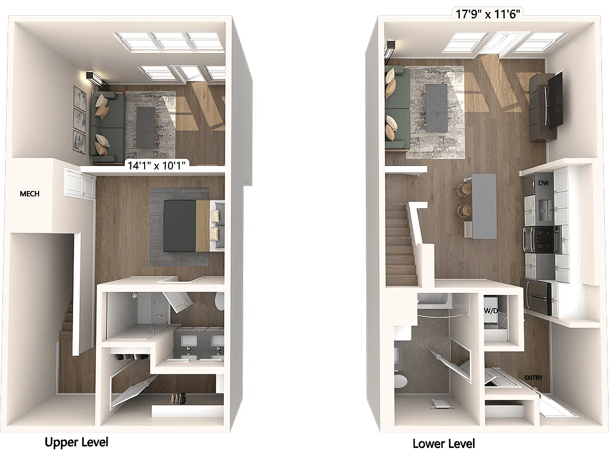Floor plan A22-L-Upgrade
