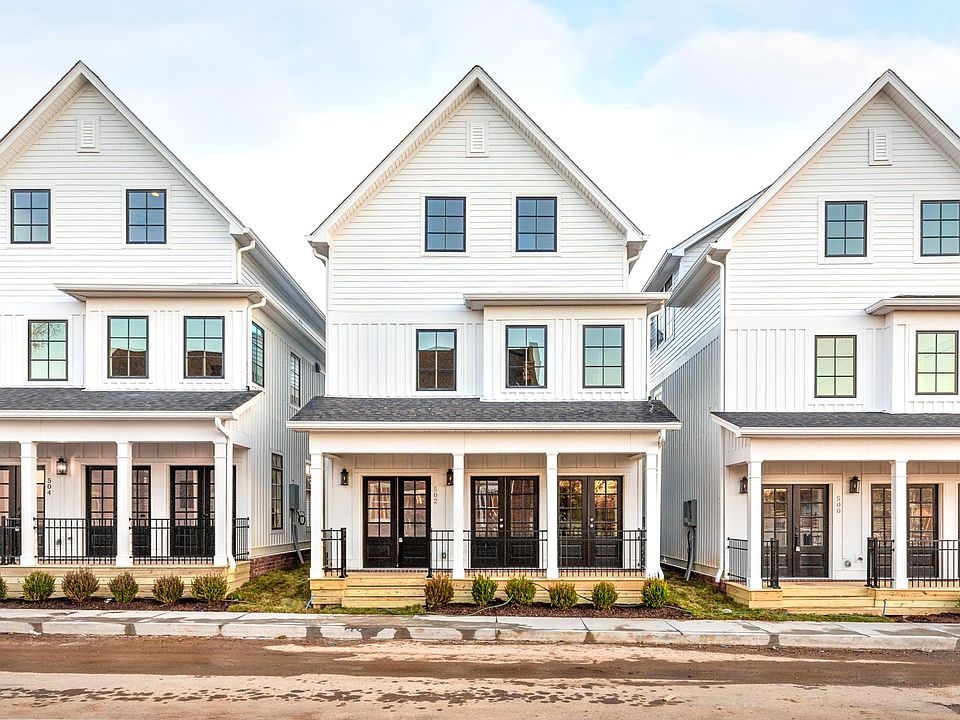 Eastwood Village Townhomes from front parking area