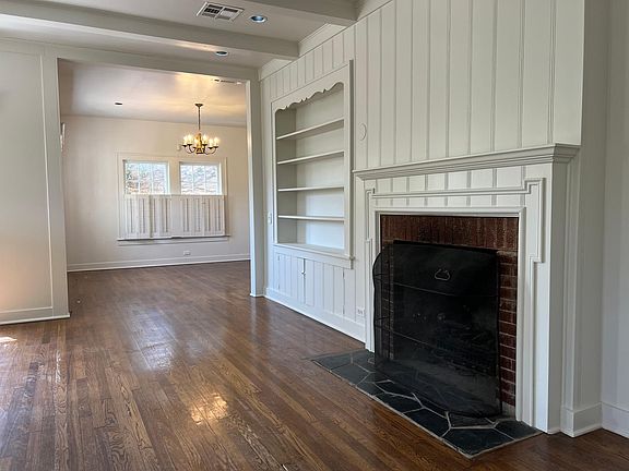 living room fireplace