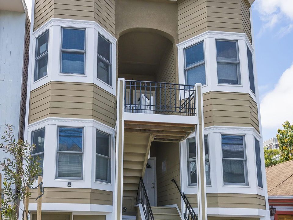 Outside view, the building is 4 stories from the back side since the basement is not showing from this side.