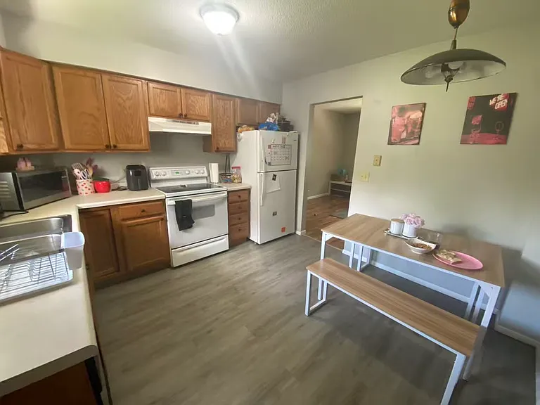 Kitchen and dining room