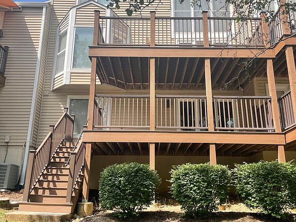 Back view of condo