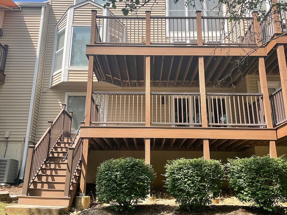 Back view of condo