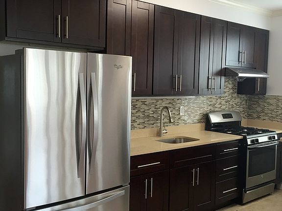 Side view of kitchen