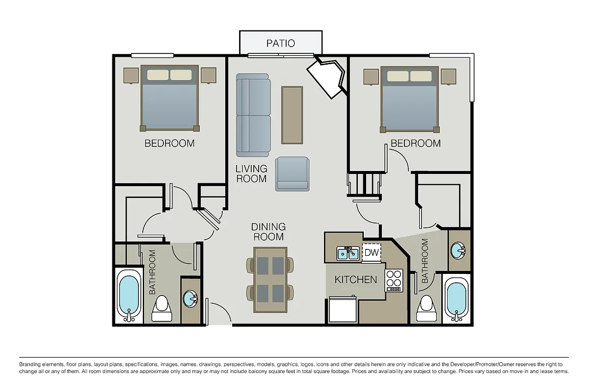Floor plan Plan 2A