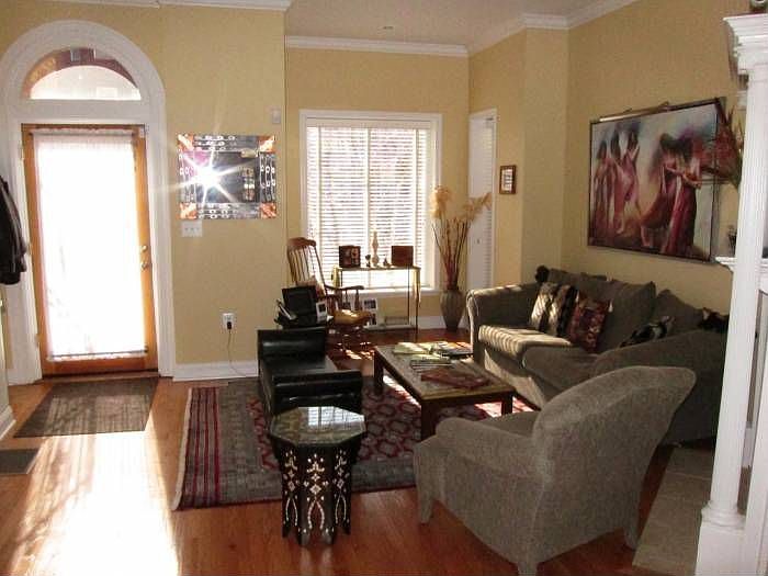 Living Room & Front Door