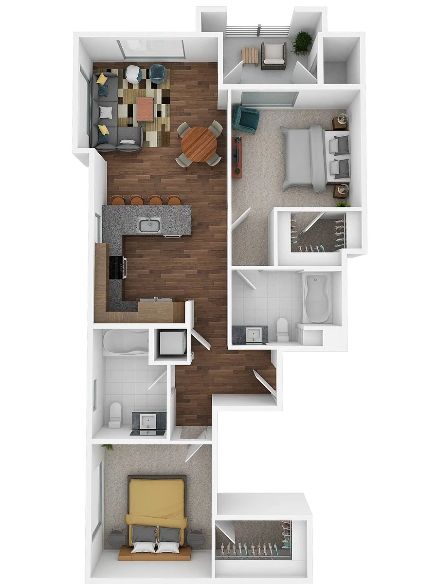 Floor plan B2D