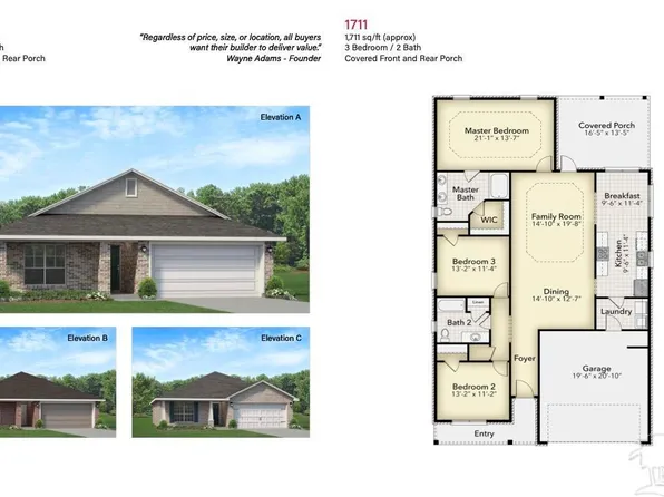 5931 Willow Mist Ct, Pace, FL 32571