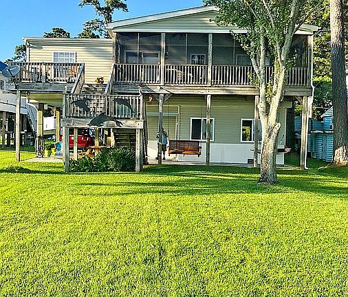 Front of house from dock