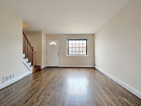 Living room with new window