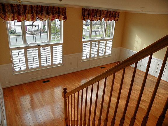 LR new shutters, wood floors