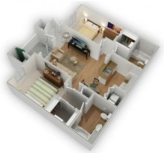 Floor plan The Frontier