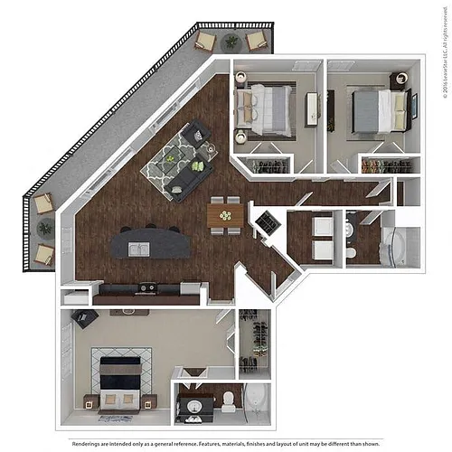 Floor plan The Mozart