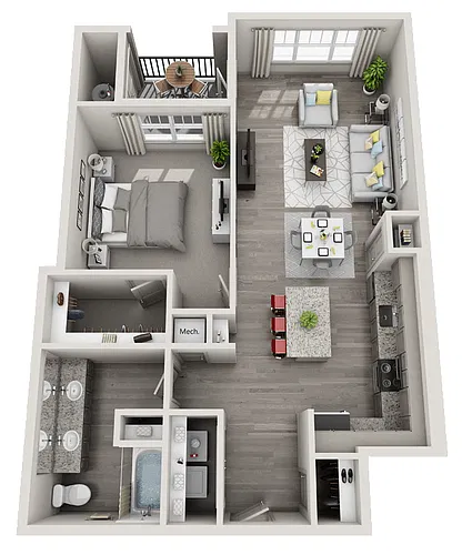 Floor plan A1