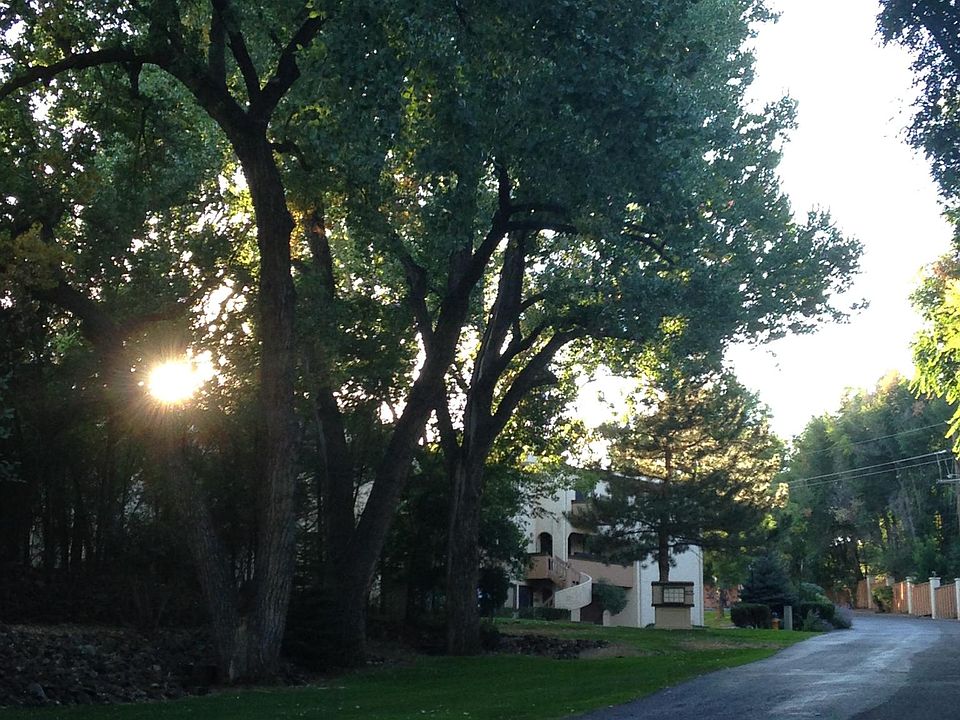 Driveway into condos