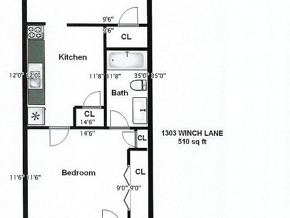Sample floor plan