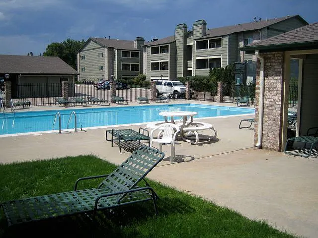 Nice swimming pool with sunbathing areas, and community clubhouse available for private events.
