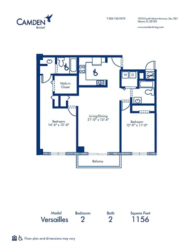 Floor plan Versailles